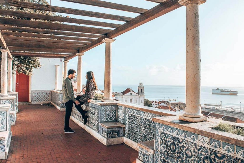 Mirador Santa Luzia Lisboa