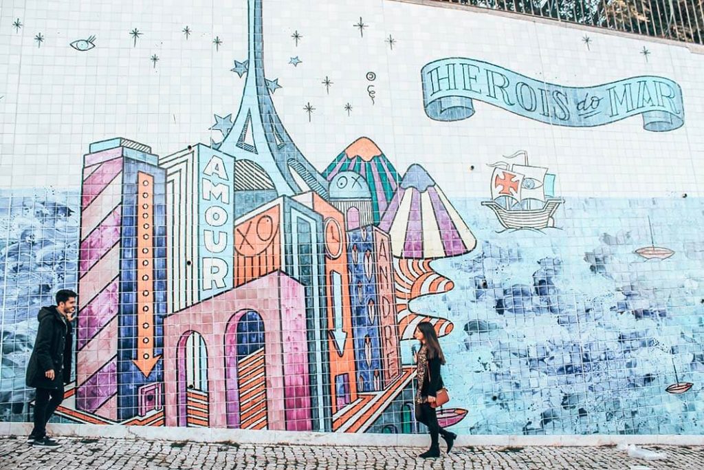 Mural feira da ladra