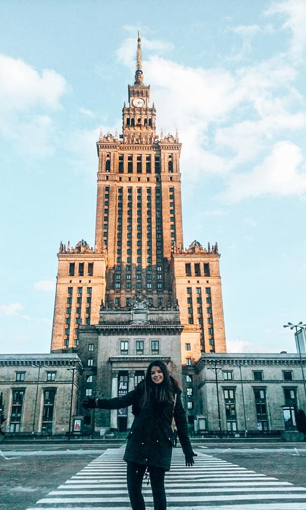 Palacio cultura y ciencia Varsovia
