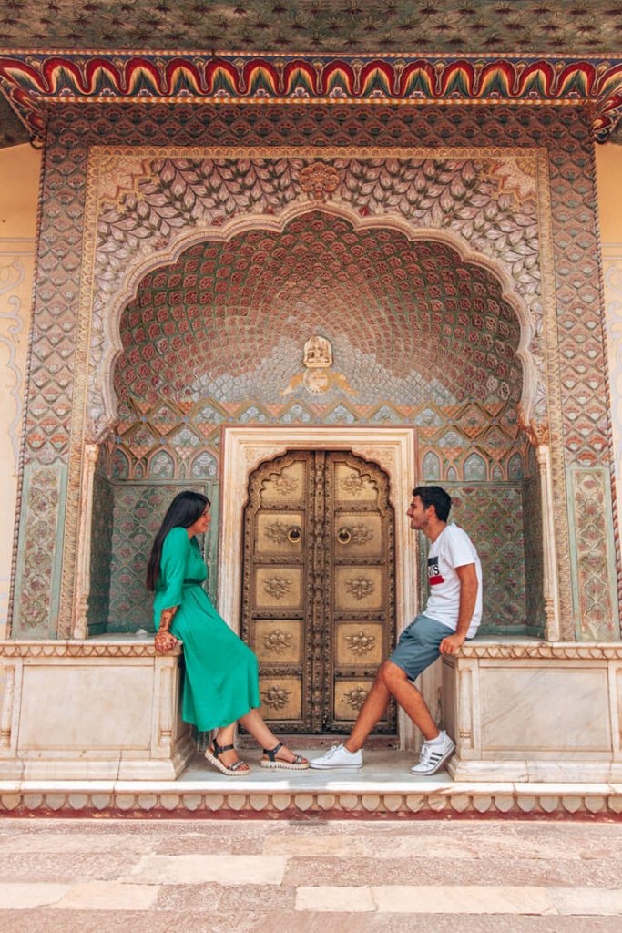 Puerta Rosa invierno Jaipur
