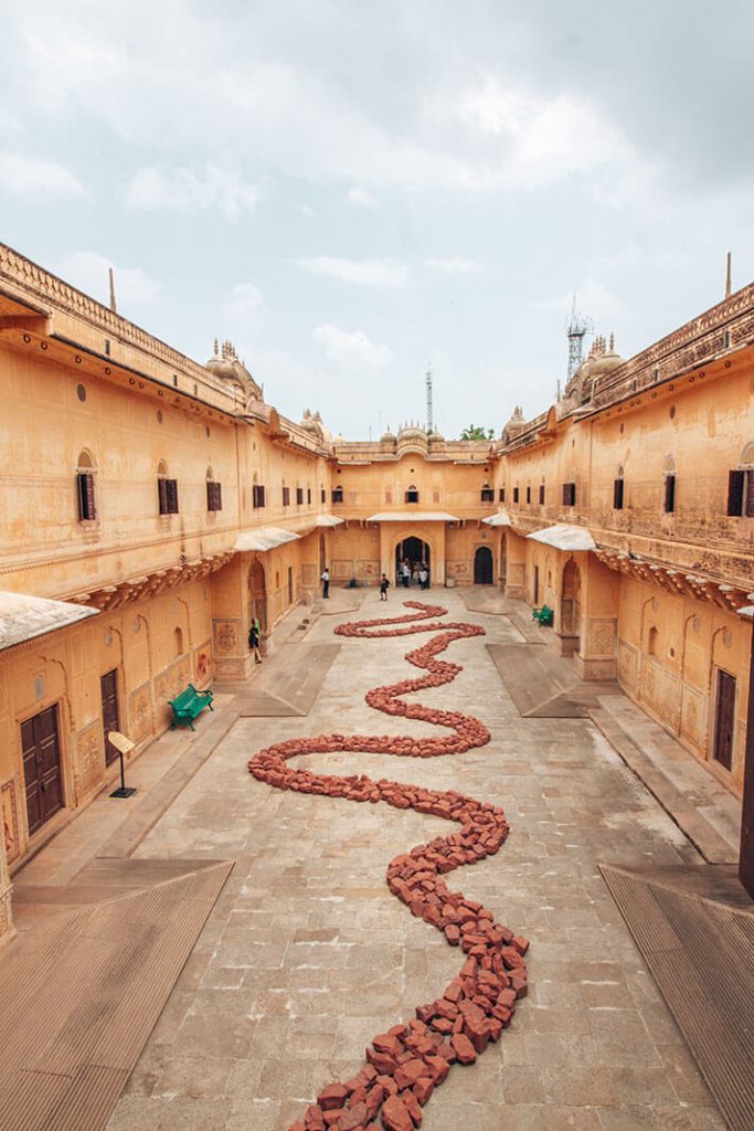 Fuerte Nahargarh patio Jaipur
