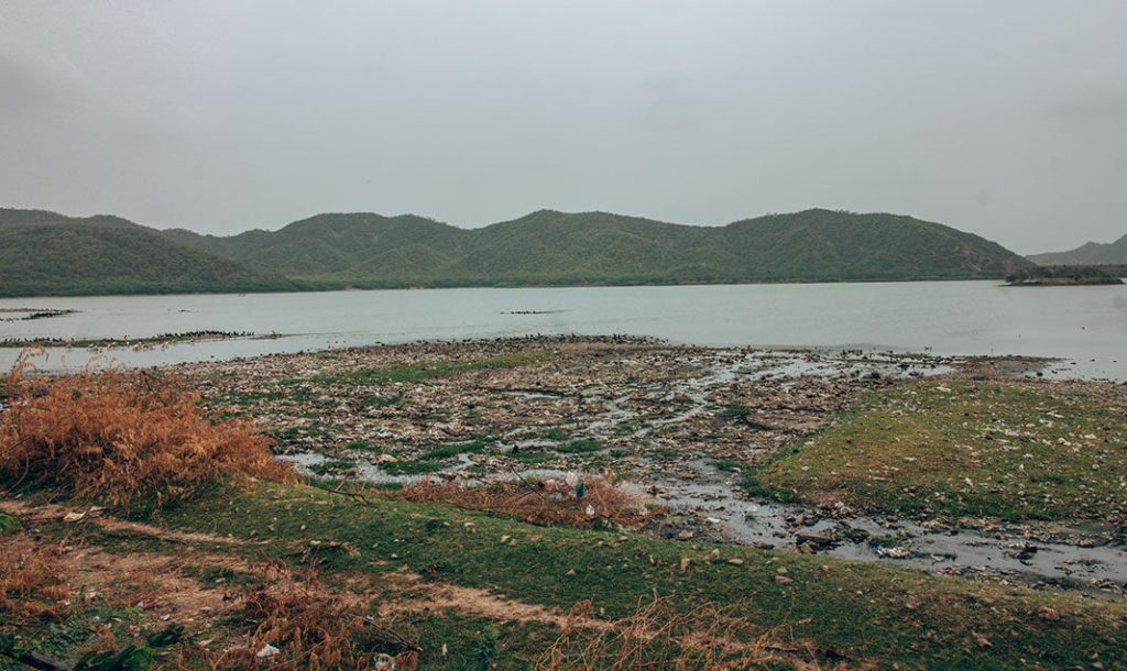 Contaminacion Jal Mahal Jaipur