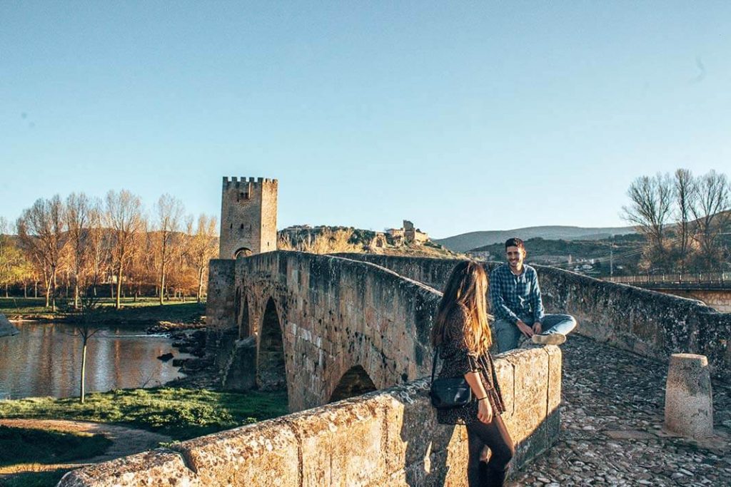Frias Burgos puente medieval