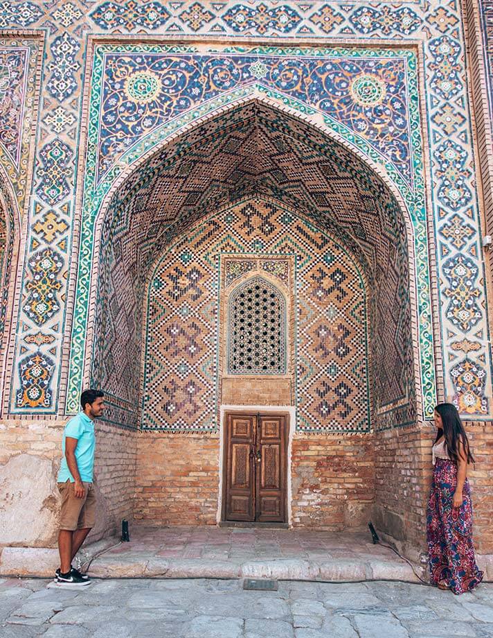 Registan interior Uzbekistan